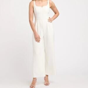 NWT Review Barcelona Jumpsuit in Ivory